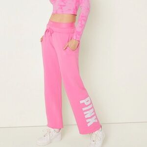 VS PINK EVERYDAY CLASSIC FLEECE SWEATPANTS XXL NWT